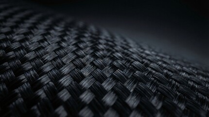 Obraz premium Abstract binary code background on a black screen representing computer technology and digital data
