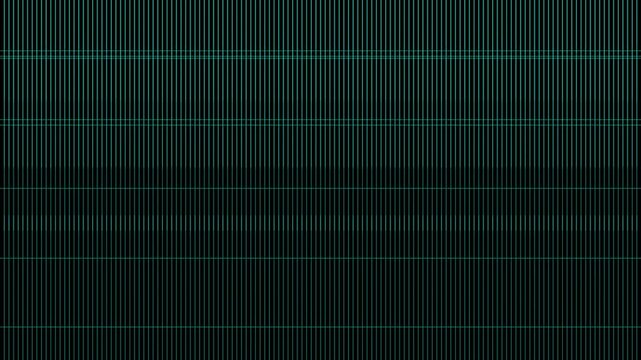 Cyan Grid Pattern With Vertical Lines On Black Background image photo