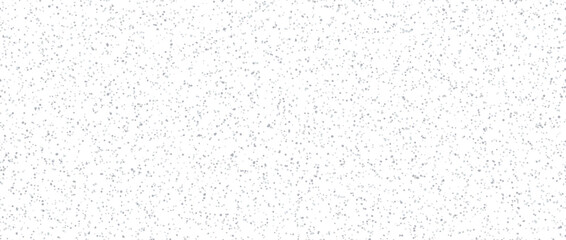 Plakat Grey seamless sand noise texture. Repeated subtle distress grit pattern wallpaper. Small grain background with speckles, flecks, particles. Scatter tiny dots surface. Vector dry speck overlay patern
