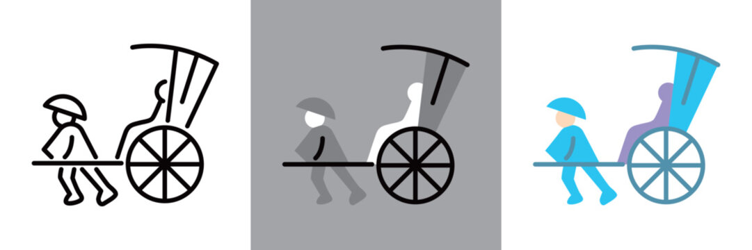 人力車アイコン