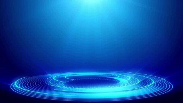 abstract blue background with rays