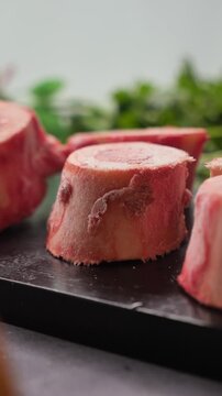 Cooking with beef bones at home for flavorful broth