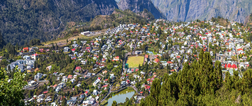 Cirque de Cilaos, &icirc;le de la r&eacute;union 