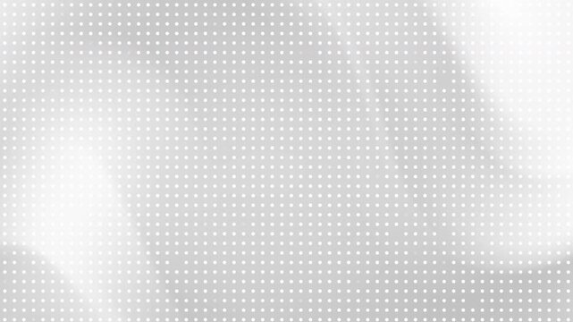 Grid pattern with white dots on gray background. Minimalist design suitable for tech backgrounds, data visualization, digital art, and modern layouts.