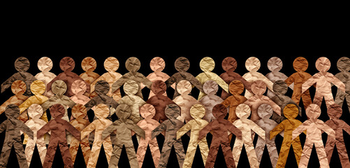 Global Diverse People and Diversity in society or international diverse workplace and tolerance celebration of multicultural culture inclusion and integration and pride as a multi cultural group from 