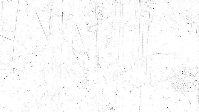 White Grunge Background with Fine Scratches and Dust Overlay.