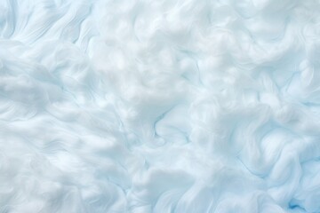 Fototapeta premium White abstract background, fur or snow waves, cotton wool. Smoky, foggy texture.