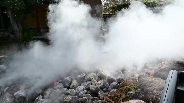 大分　別府　地獄めぐり　鬼石坊主地獄