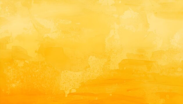 A vibrant and abstract yellow background with a textured, watercolor design
