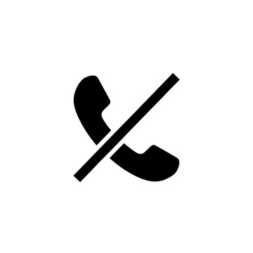 No Call Icon PNG - Silent Mode Cutout Transparent