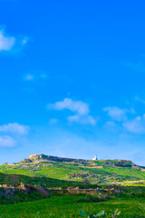 Wschód słońca z księżycem nad latarnią morską 2026 © Krzysiek Cegiełka