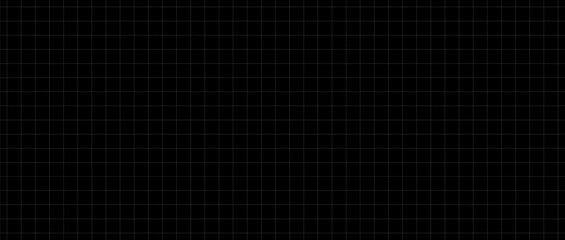 Blueprint grid black geometric engineering texture with millimeter squares and cross lines for technical plan, math notebook or structure illustration. © Elena