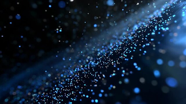 fiber optics background with lots light spots