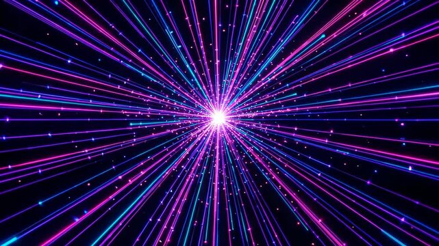 Colorful light shuttles through dynamic materials