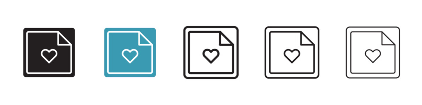 Nicotine patch icon in flat style. Basic vector symbol illustration