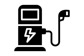 Charging web icons in line style Collection of Electricity Linear Icons PNG Electric vehicle or...
