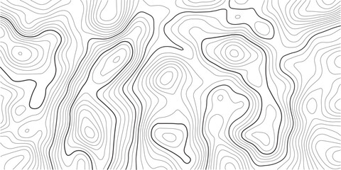 Topographic map background geographic line map with elevation assignments .Design materials. Print image, Abstract background. Vector illustration © MdNayebAli