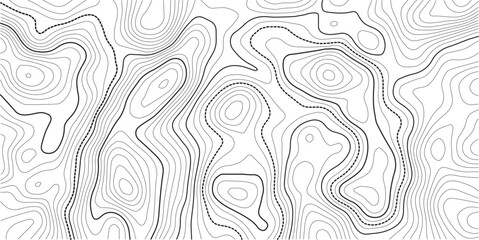 Topographic map background geographic line map with elevation assignments .Design materials. Print image, Abstract background. Vector illustration © MdNayebAli