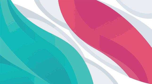 Modern abstract background with dynamic colorful wave shapes