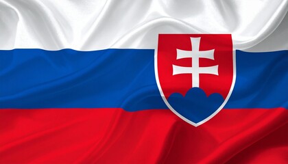 Fototapeta premium flag of Slovakia