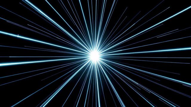 Blue light radiation special effects materials