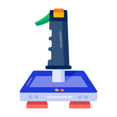 Flat style icon depicting a joystick © Prosymbols