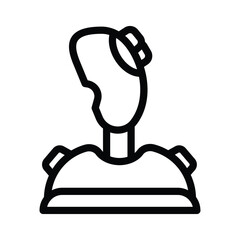 joystick line icon illustration vector graphic.eps © andre