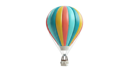 Fototapeta premium Colorful Hot Air Balloon