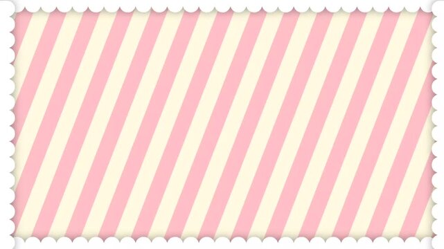 pink and white striped background