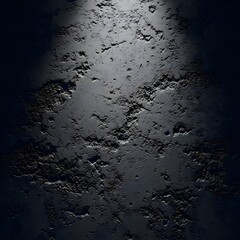 Fototapeta premium Dark concrete wall texture with rough surface and moisture stains for urban design