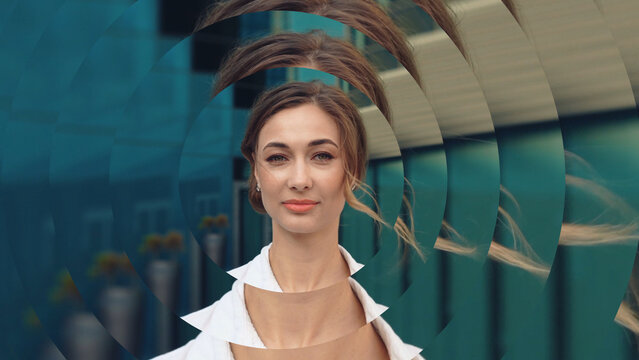 Waving Displays HD 4 &ndash; Dynamic Curved Screen Animation, Flexible Digital Panels Motion, Modern Abstract Presentation for Technology, Branding and Media Showcase