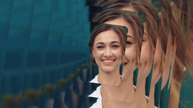 Waving Displays HD 14 &ndash; Dynamic Curved Screen Animation, Flexible Digital Panels Motion, Modern Abstract Presentation for Technology, Branding and Media Showcase