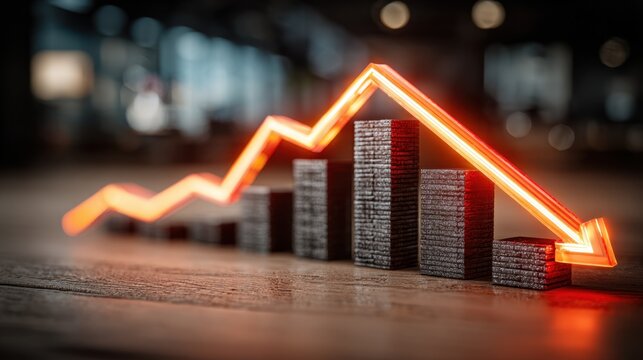 Declining demand occurs when customer interest gradually weakens over time due to shifting preferences, newer alternatives, or reduced market relevance.
