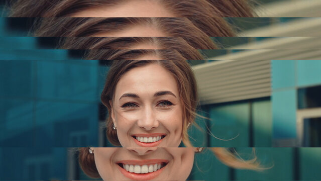 Waving Displays HD 29 &ndash; Dynamic Curved Screen Animation, Flexible Digital Panels Motion, Modern Abstract Presentation for Technology, Branding and Media Showcase