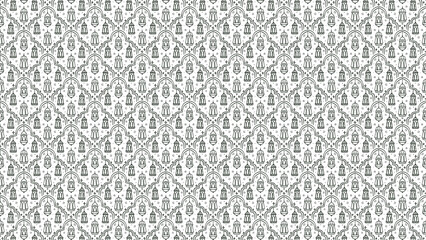 Eid Mubarak greeting card background, Arabic calligraphy pattern © Decent Discoveries