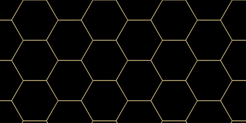 Obraz premium Futuristic abstract emboss hexagon pattern vector design. Hexagon concept design abstract cube business technology background.