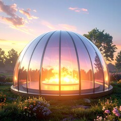 Obraz premium Glass dome