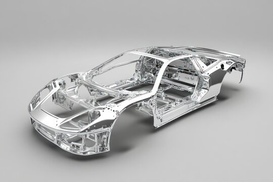 Car vehicle automobile frame.