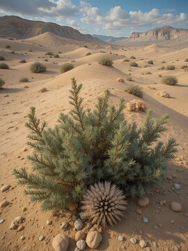 Juniperus in Dune di Piscinas, Sardinian Desert, Arbus, Italy