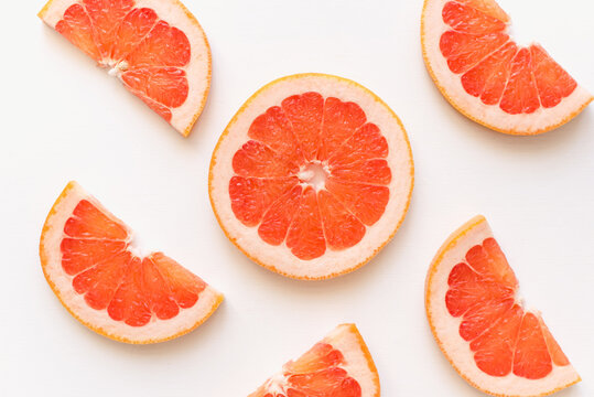 slice of grapefruit