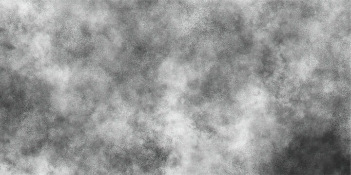 White and grey watercolor background painting with cloudy distressed texture, Grunge clouds or smog texture with stains, Abstract grunge white or grey watercolor painting background,	