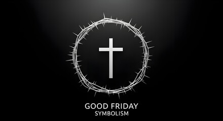 Obraz premium Good friday reflection the crucifixion and resurrection of jesus christ