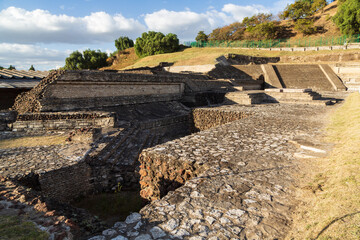 Archeological zone of the Great Pyramid of Cholula and Sanctuary of Our Lady of Remedies in Mexico