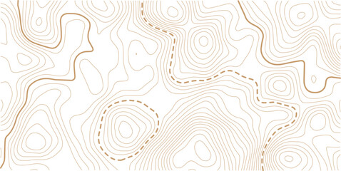 abstract wavy background. topographic contour background. Topography background. Vector banner.   © MdNayebAli