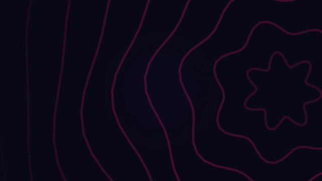 Abstract topographic map lines in a swirling organic pattern with deep purple hues creating a visually captivating and modern background for graphic design.