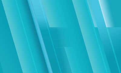 Fototapeta premium Abstract blue geometric vector background with transparent layered shapes