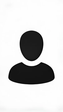 Minimalist User Profile Avatar Icon