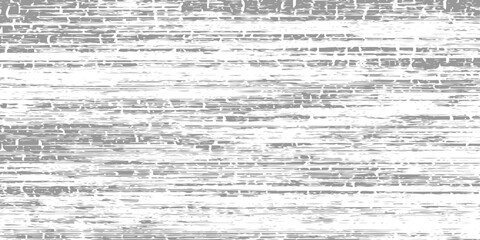 Obraz premium Horizontal distressed wood texture, white painted surface with thin black scratch, old paper texture, weathered grunge lines, rustic vintage texture, monochrome, high detail, realistic imperfections.