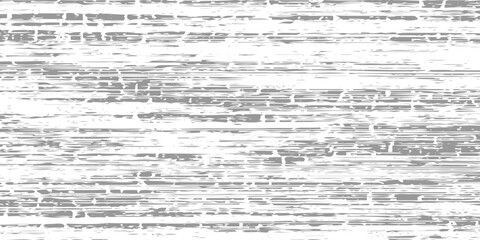 Obraz premium Horizontal distressed wood texture, white painted surface with thin black scratch, old paper texture, weathered grunge lines, rustic vintage texture, monochrome, high detail, realistic imperfections.