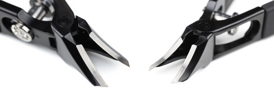 Heavy duty nail clippers isolated on white